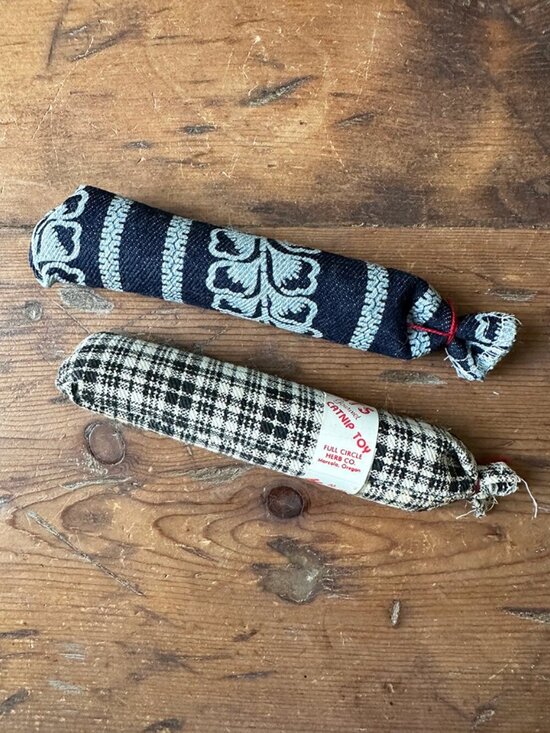 Other - Set of 2 Catnip “Cigars” in Pretty Patterns NEW